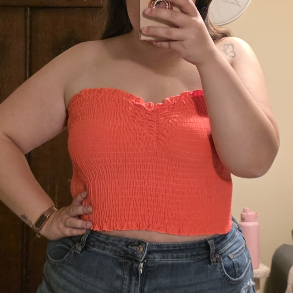 Rue21 Size XL Red Tube Top